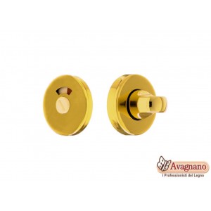 NOTTOLINO WC LIB/OCC TONDO ORO LUCIDO - MARIVA