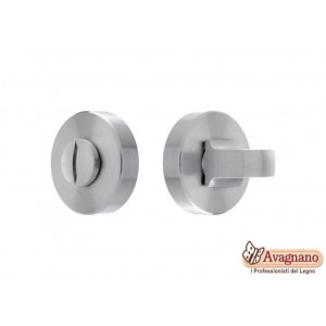 NOTTOLINO WC LIB/OCC TONDO CROMO SATINATO - MARIVA