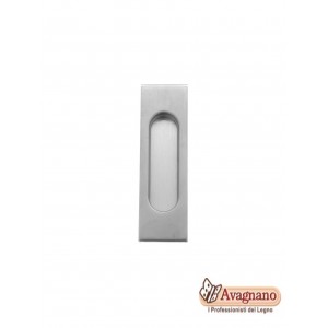 MANIGLIA INCASSO RETTANGOLARE CON FORO ORO LUCIDO - MARIVA