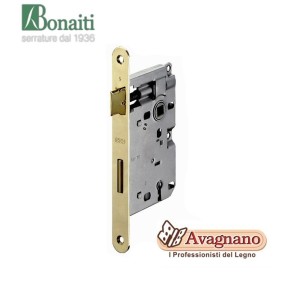 SERRATURA PATENT E.50 BT OTTONE LUCIDO - BONAITI