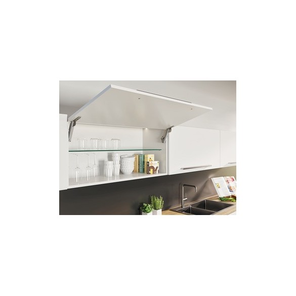 GUARNITURA PER ANTA A RIBALTA FREE SPACE 1.11 GRIGIO ORIONE - HAFELE