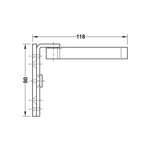 KIT CERNIERA A BILICO CROMO SAT CIR - SFS