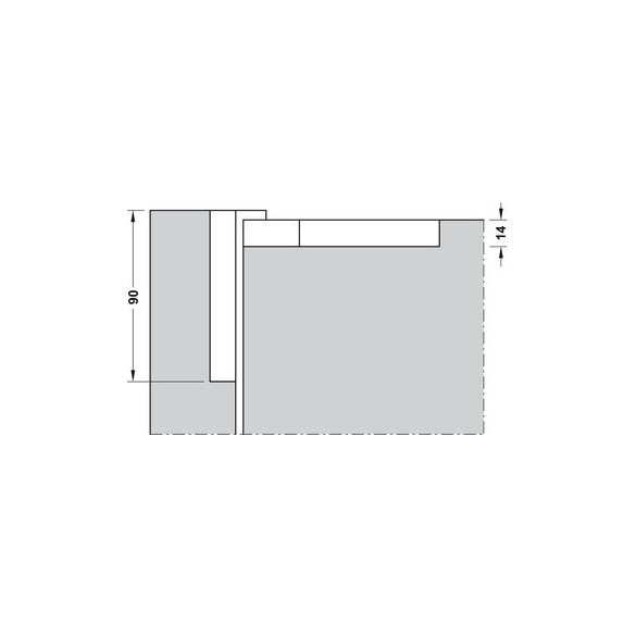 KIT CERNIERA A BILICO CROMO SAT CIR - SFS
