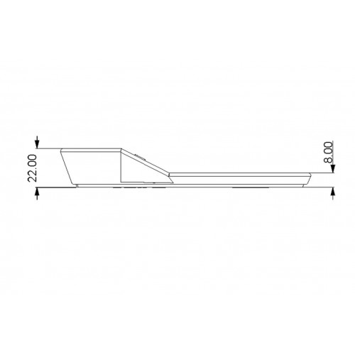 FARETTO S10L TECH RICARICABILE SENSORE MOVIMENTO - GIESSE TECH