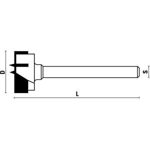 PUNTA PER CERNIERE d.350 mm - KLEIN 2