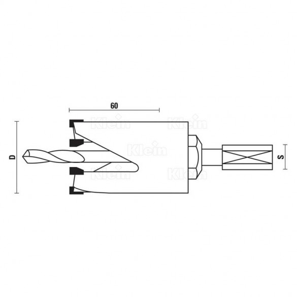 SEGHE A TAZZA IN HW d.48 - KLEIN