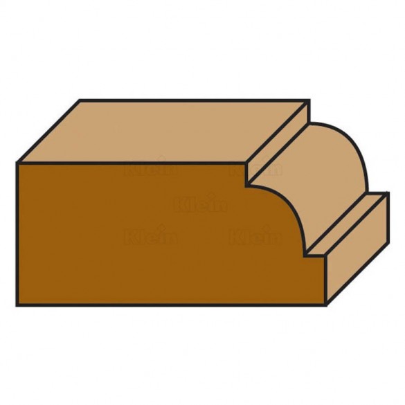 FRESA HW A RAGGIO CONCAVO CON CUSCINETTO Z2 - KLEIN