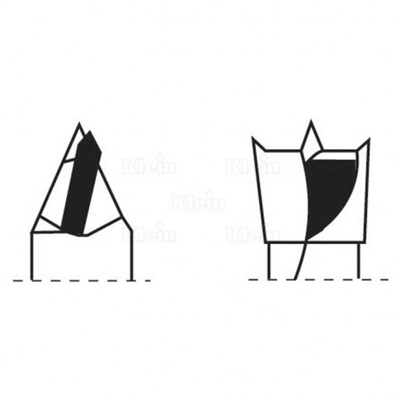 FRESA PER CANALI HW INTEGRALI G.6 D.3mm - A101.030.R - KLEIN