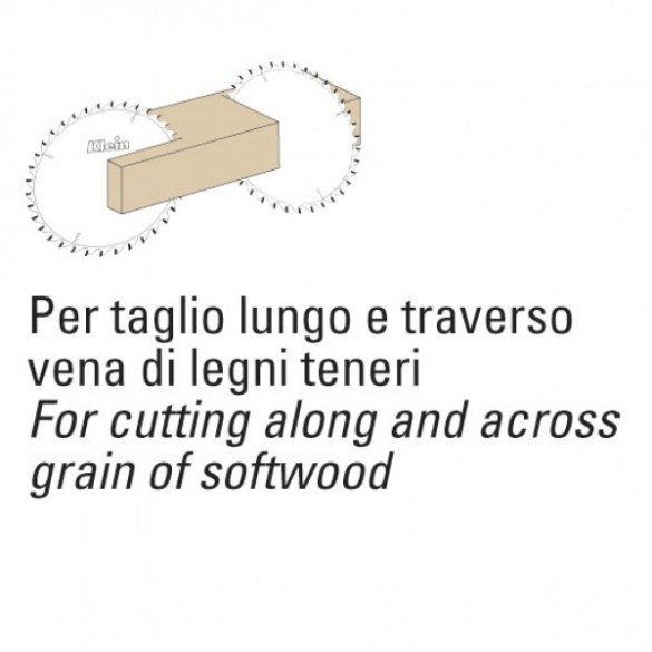 LAMA CIRCOLARE UNIVERSALE HW D.300mm - CBS300.04830 - KLEIN