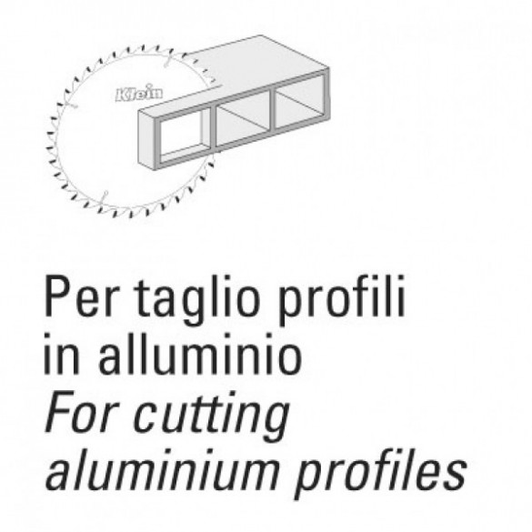 LAMA CIRCOLARE HW PER ALLUMINIO D.250mm - LA250.08030 - KLEIN