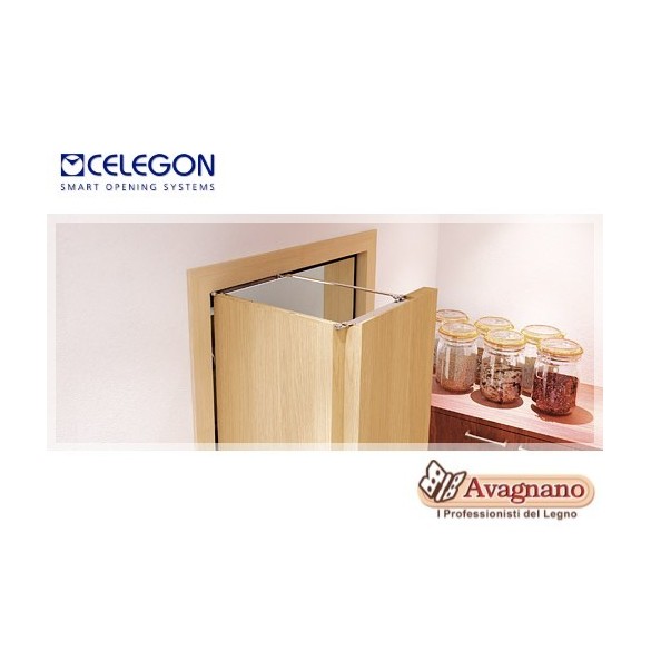 KIT PORTA LIBRO COMPACK LIVING 90° PER FORO MURO 1000mm SX - CELEGON