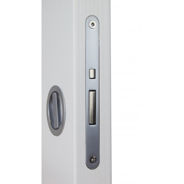 KIT INCASSO PORTE SCORREVOLI CROMO SATINATO - MARIVA