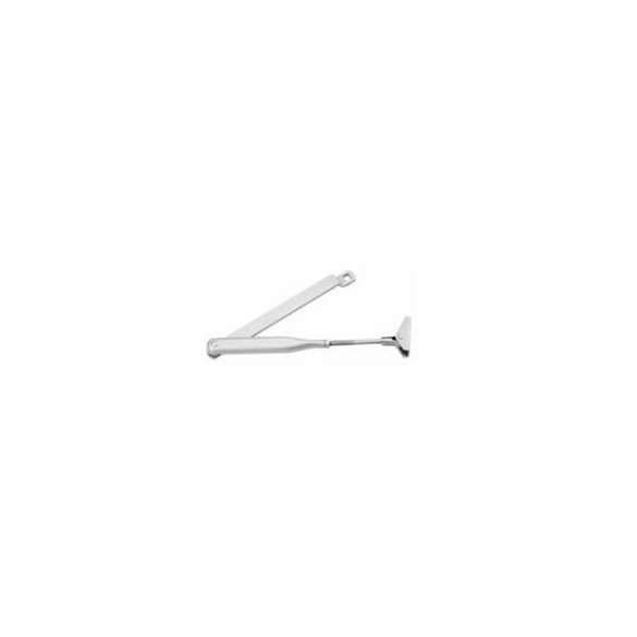 CHIUDIPORTA AEREO DC110 SILVER EN3 BRACCIO STANDARD CON FERMO - MERONI