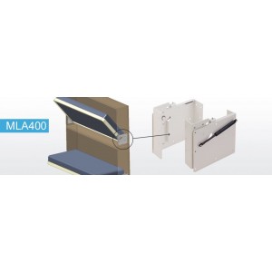 MECCANISMO A PISTONI PER LETTO RIBALTABILE AUTOTRASPORTANTE MLA 400 - GILARDI 2