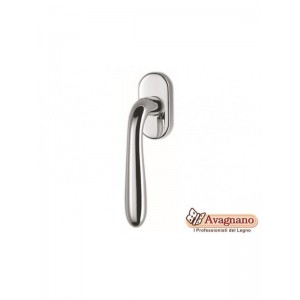 MANIGLIA D.K. SPIGOLA CROMO SATINATO - MARIVA