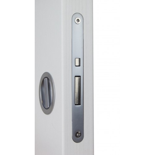 KIT INCASSO PORTE SCORREVOLI CROMO SATINATO - MARIVA