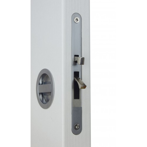 KIT INCASSO PORTE SCORREVOLI CROMO SATINATO - MARIVA