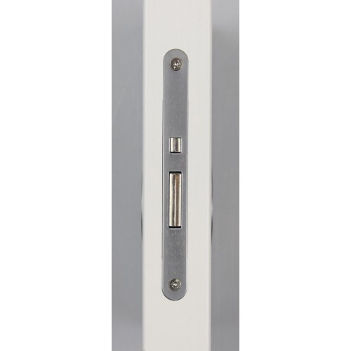 KIT INCASSO PORTE SCORREVOLI CROMO SATINATO - MARIVA