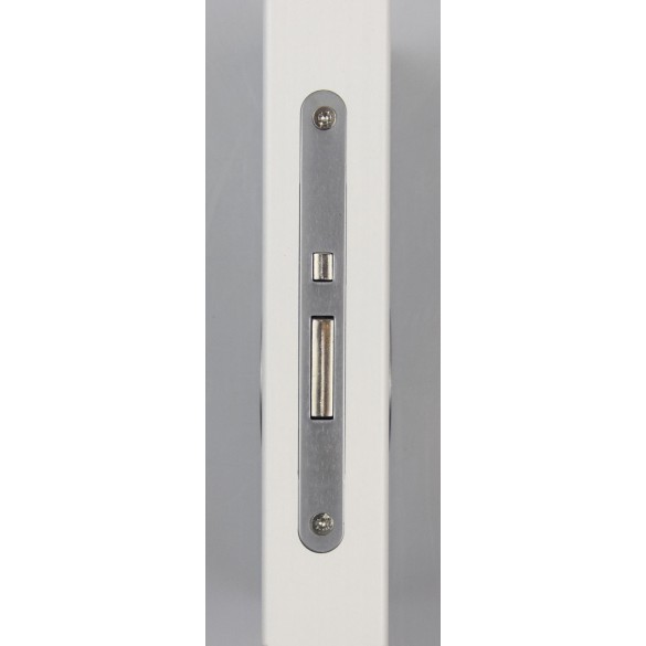 KIT INCASSO PORTE SCORREVOLI CROMO SATINATO - MARIVA