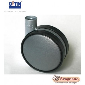 RUOTA CON PIASTRA FISSA D.40, 622NG40 - ROCARR