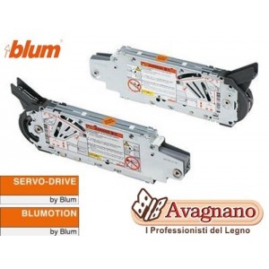 BLUM AVENTOS HS per anta basculante, Base forza (Set), Tipo B, per adatto per SERVO-DRIVE