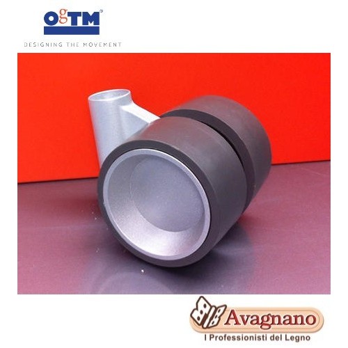 RUOTA CON PIASTRA FISSA D.40, 622NG40 - ROCARR