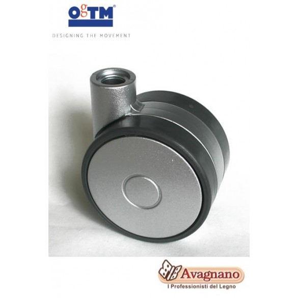 RUOTA CON PIASTRA FISSA D.40, 622NG40 - ROCARR