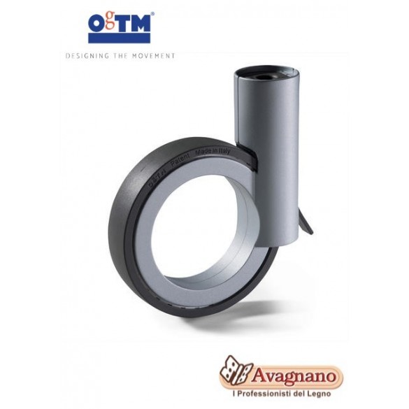 RUOTA CON PIASTRA FISSA D.40, 622NG40 - ROCARR