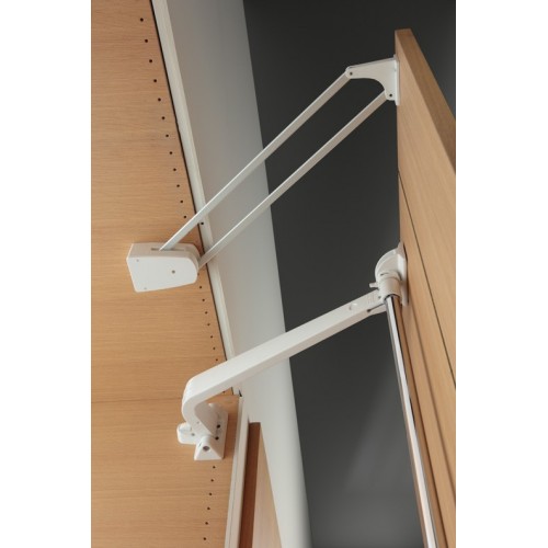 SISTEMA ROTOTRASLANTE PER MOBILE MOTION-V0 GRIGIO/ALLUMINIO - SERVETTO