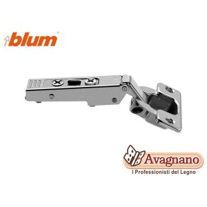 BLUM CLIP top cern. stand. 120, Battuta con sormonto, senza molla, fondello: Da avvitare