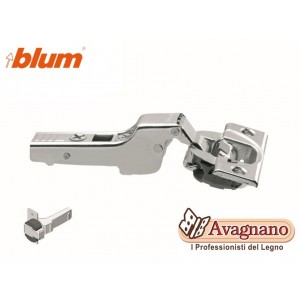 BLUM CLIP top BLUMOTION cern. stand. 110, Battuta mediana, fondello: Da avvitare