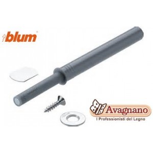 BLUM TIP-ON per ante GRIGIO (Set), Versione lunga, con magnete