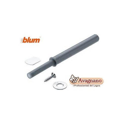 BLUM TIP-ON per ante GRIGIO (Set), Versione lunga, con magnete