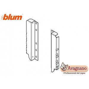 BLUM TANDEMBOX Supporti per schienale in legno, altezza D (224 mm), destro+sinistro