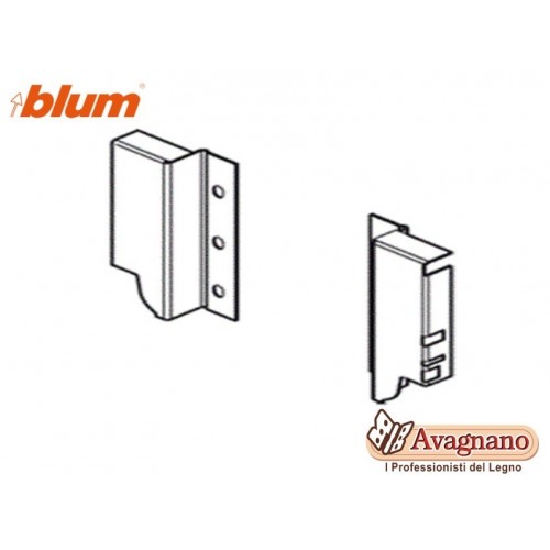 BLUM TANDEMBOX SUPPORTO SCHIENALE BIANCO, ALTEZZA K (128,5 mm)