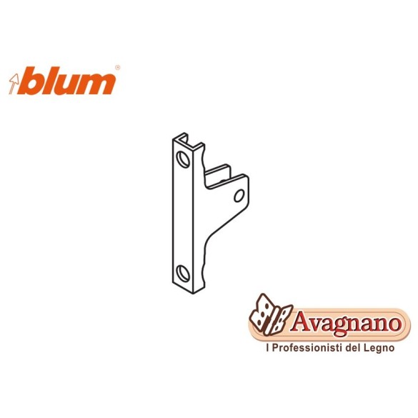 BLUM LEGRABOX ATTACCHI FRONTALE A VITE ALTEZZA M, VITI SIMMETRICO
