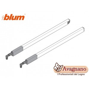 BLUM TANDEMBOX Ringhierina longitudinale (sopra), per Cassettone, LN 550 mm, destro+sinistro, ANTARO