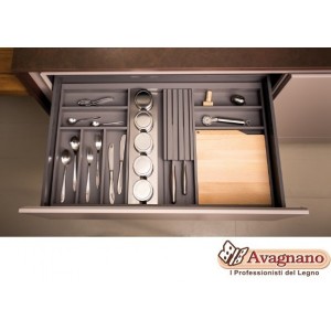 PORTAPOSATE PREMIERE LEGNO FRASS. GR/OR BASE 450MM