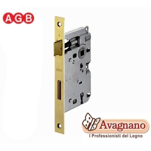 Serratura AGB PATENT BQ OTTONATA