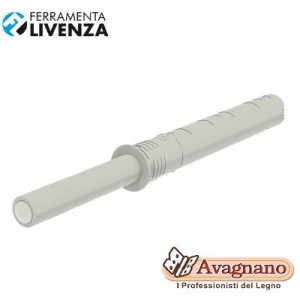 CRICCHETTO INCASSO LIVENZA CON GOMMINO BIANCO