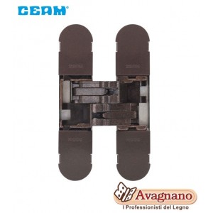 CERNIERA A SCOMPARSA PER PORTE CEAM 1129 3D BRONZO