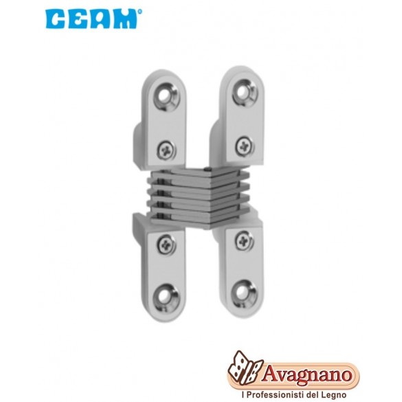 CERNIERA A SCOMPARSA PER MOBILI CEAM 499 NICHELATA
