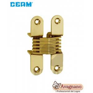CERNIERA A SCOMPARSA PER MOBILI CEAM 501 OTTONE