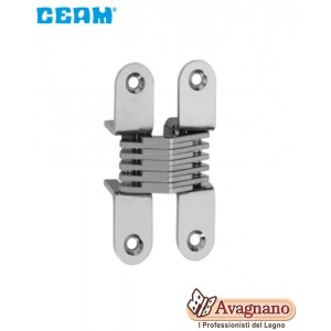 CERNIERA A SCOMPARSA PER MOBILI CEAM 503 NICHELATA