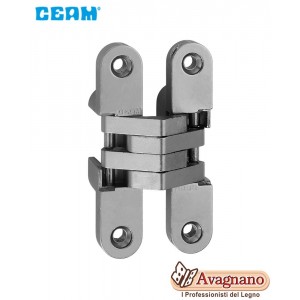 CERNIERA A SCOMPARSA PER MOBILI CEAM 930 NICHELATA