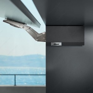 BLUM AVENTOS HK per anta a ribalta standard, Set placchette di copertura, destro+sinistro BIANCO 2