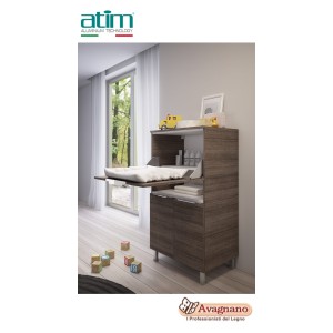 DESK SCRIVANIA ADATTABILE A RIBALTA - ATIM