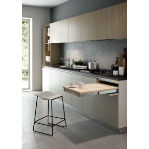 COOK TAVOLO DA CASSETTO ESTRAIBILE CON VANO - ATIM 2