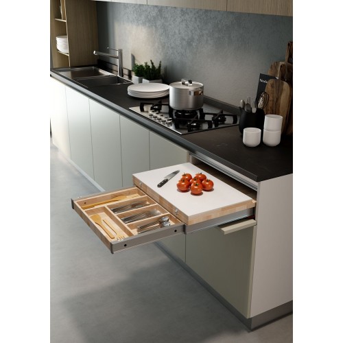 COOK TAVOLO DA CASSETTO ESTRAIBILE CON VANO - ATIM