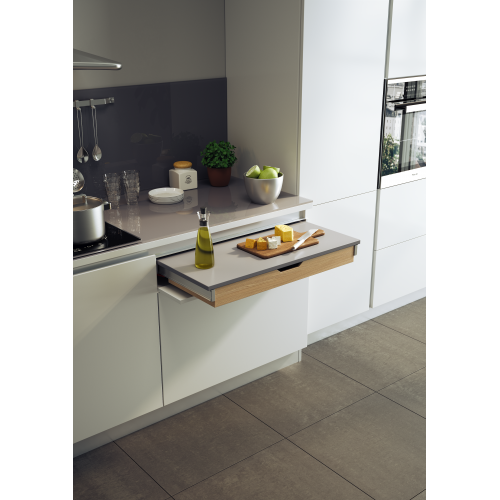 FUNCTIONAL TAVOLO DA CASSETTO ESTRAIBILE CON VANO - ATIM